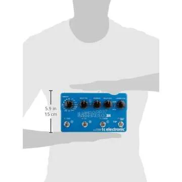 TC Electronic Flashback X4 Guitar Delay Effects Pedal with Looper