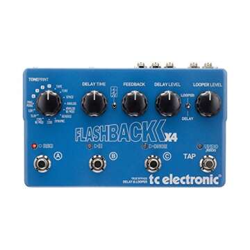 TC Electronic Flashback X4 Guitar Delay Effects Pedal