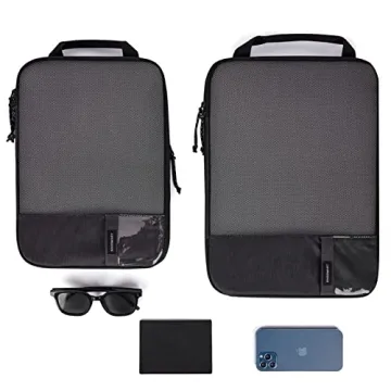 BAGSMART Compression Packing Cubes for Easy Travel Packing
