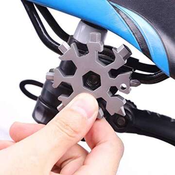 Desuccus 18-in-1 Snowflake Multi-tool for All Occasions