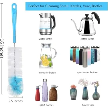 ALINK 8-Pack Bottle Cleaning Brush Set for Easy Cleaning