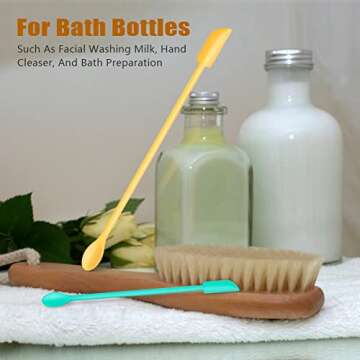 Versatile 6Pcs Makeup Spatula Set for Food and Beauty