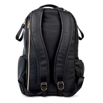 Itzy Ritzy Diaper Bag Backpack – Large Capacity Boss Baby Backpack Diaper Bag Featuring 17 Pockets...