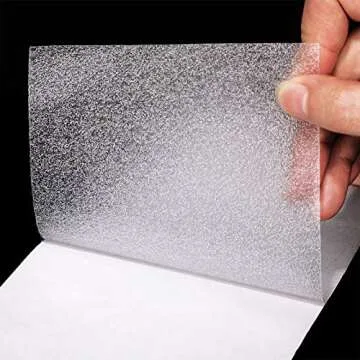 Boao Sole Protector Stickers for High Heel Shoes Self Adhesive Sole Cover Clear Sole Guard Anti Slip Bottoms for Women(Transparent, 40 x 4 Inch)