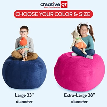 Creative QT Stuff 'n Sit Bean Bag Storage Cover for Kids