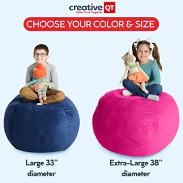 Creative QT Stuff 'n Sit Bean Bag Storage Cover for Kids