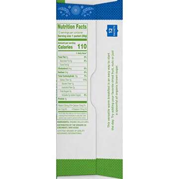 Simple Truth Organic Instant Oatmeal - Nutritious & Convenient Breakfast