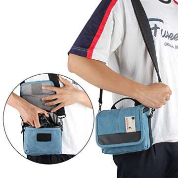 Compact Waterproof Camera Bag for DSLR and Mirrorless