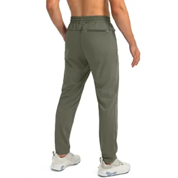 G Gradual Men's Sweatpants with Zipper Pockets