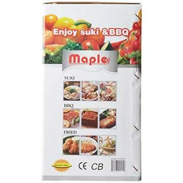Maple Hot Pot for Healthy Shabu Shabu and BBQ