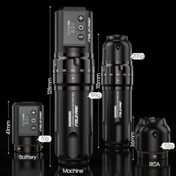 Mast Fold Pro Wireless Tattoo Pen Machine for Artists