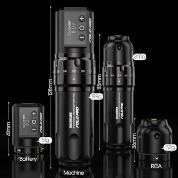 Mast Fold Pro Wireless Tattoo Pen Machine for Artists
