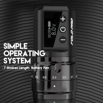 Mast Fold Pro Wireless Tattoo Pen Machine for Artists