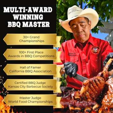 Slap Yo Daddy BBQ Sauce, Hot Burn - Award-Winning Spicy BBQ Sauce from Pitmaster Harry Soo - Intensely Spiced with a Tangy Kick - No MSG, Gluten-Free - 15 oz
