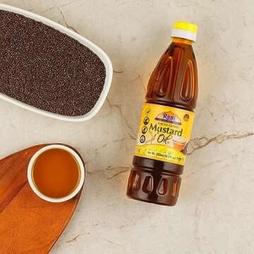 Rani Mustard Oil (Kachi Ghani) 16.9 Ounce | Vegan, Kosher & Gluten Free