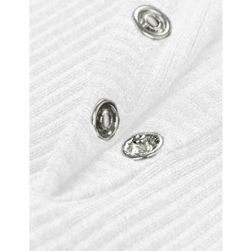 MEROKEETY Women's V Neck Ribbed Knit Summer Tops