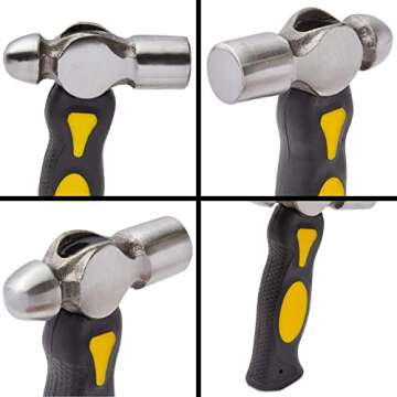 Juvale 1 Pound Metal Stamping Hammer for Jewelry Making, Geodes, Leather Hammer for Crafts, Forming Tools (6 Inch)