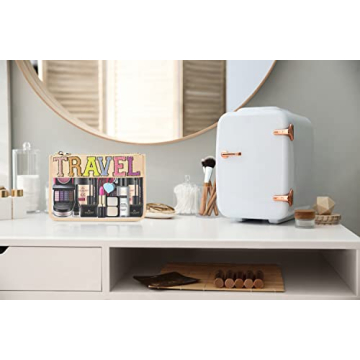 Stylish Chenille Letter Travel Pouch for Cosmetics Organization