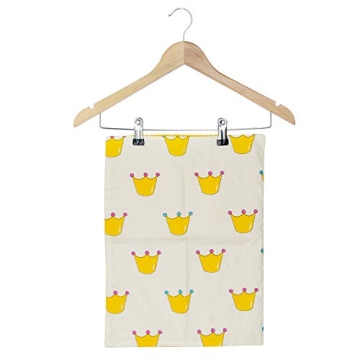 Tosnail 12-Pack Wooden Pant Hanger for Stylish Organization