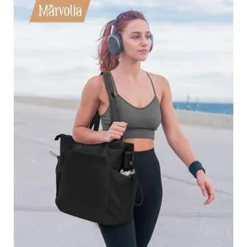 Marvolia Large Tote Bag for Women - Lightweight, Stylish, and Durable