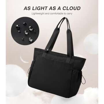 Marvolia Large Tote Bag for Women - Lightweight, Stylish, and Durable