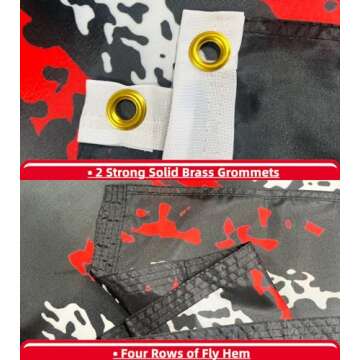 JAIARA We The People 1776 Flag Vintage Usa Flag 3x5 Ft and Garden Flags 12x18 Inch Betsy Ross 13 Star 4th of July American Flags for Outdoor Indoor Decoration