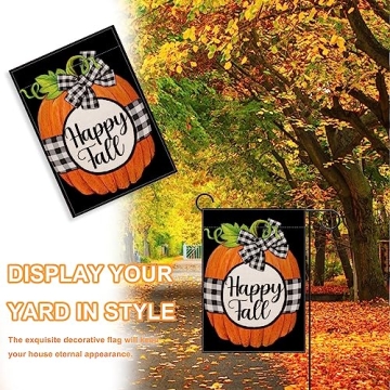 Shop Covido Pumpkin Garden Flag for Beautiful Fall Decor
