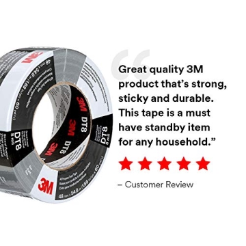 3M Duct Tape DT8 Pack - Industrial Strength Multi-Use