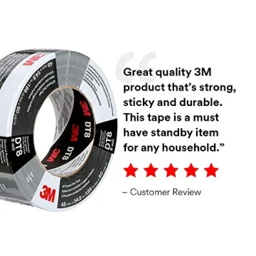 3M Duct Tape DT8 Pack - Industrial Strength Multi-Use