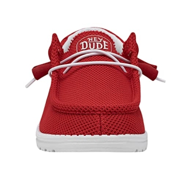 Hey Dude Men's Wally Sox Flame | Lightweight Comfortable Loafers