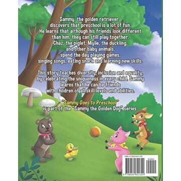 Sammy Goes to Preschool: Celebrating Diversity Among Friends (Sammy the Golden Dog)