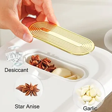 Sooyee 11Lbs Rice Dispenser - Safe Food Storage Solution