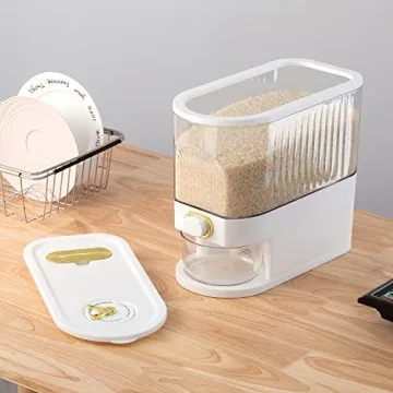 Sooyee 11Lbs Rice Dispenser - Safe Food Storage Solution