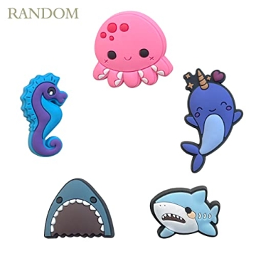 YAZO 30 Random Shoe Charms for Parties & Crafting Fun