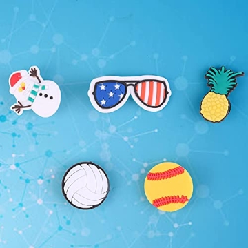 YAZO 30 Random Shoe Charms for Parties & Crafting Fun