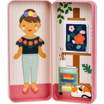 Petit Collage Magnetic Dress Up Play Set for Kids