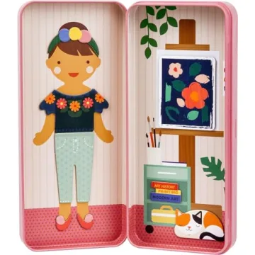 Petit Collage Magnetic Dress Up Play Set for Kids