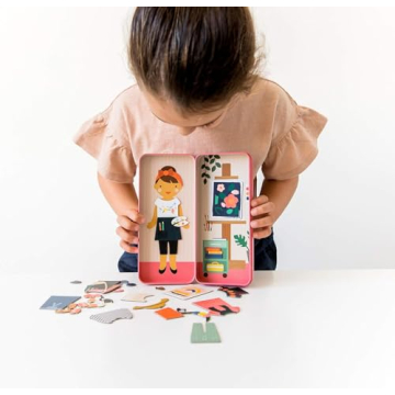 Petit Collage Magnetic Dress Up Play Set for Kids