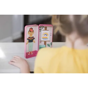 Petit Collage Magnetic Dress Up Play Set for Kids