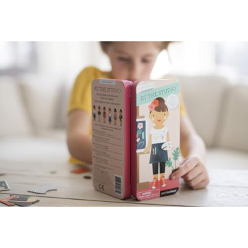 Petit Collage Magnetic Dress Up Play Set for Kids