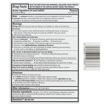 Tagamet HB 200 mg Fast Relief for Heartburn, 30 Count