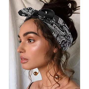 Huachi Bow Headbands - 12 Pack Cute and Versatile Accessories