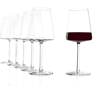14oz Handmade Luxury German Wine Glasses Set of 2