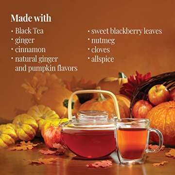 Pumpkin Spice Black Tea - Gluten-Free Delights Await!