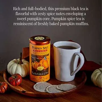 Pumpkin Spice Black Tea - Gluten-Free Delights Await!