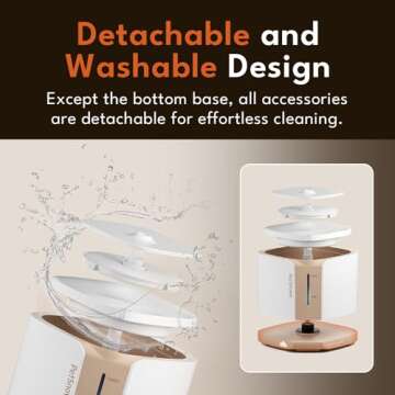 PetSnowy Snow+ Cat Water Fountain for Happy Pets