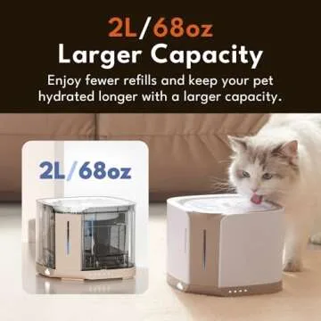 PetSnowy Snow+ Cat Water Fountain for Happy Pets