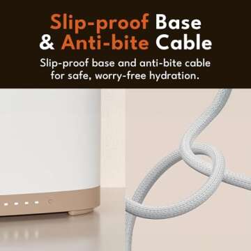 PetSnowy Snow+ Cat Water Fountain for Happy Pets