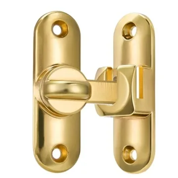 Wocoe Gold Barn Door Locks - Versatile Security Latches