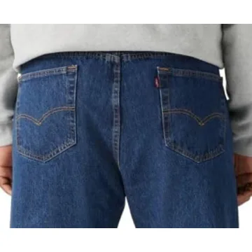 Levi's 501 Original Fit Jeans - Dark Stonewash Style